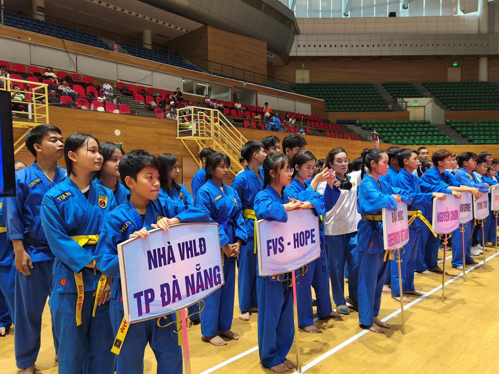 Giải Trẻ và vô địch các Câu lạc bộ Vovinam thành phố Đà Nẵng năm 2025 - ảnh 1