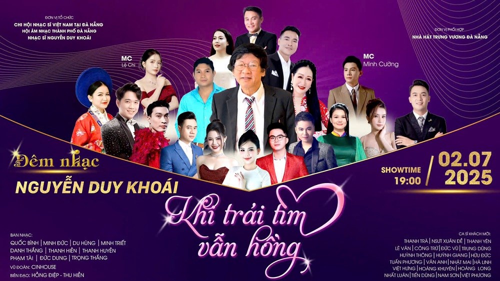 Tổ chức đêm nhạc tri ân thành tựu âm nhạc của nhạc sĩ Nguyễn Duy Khoái - ảnh 1