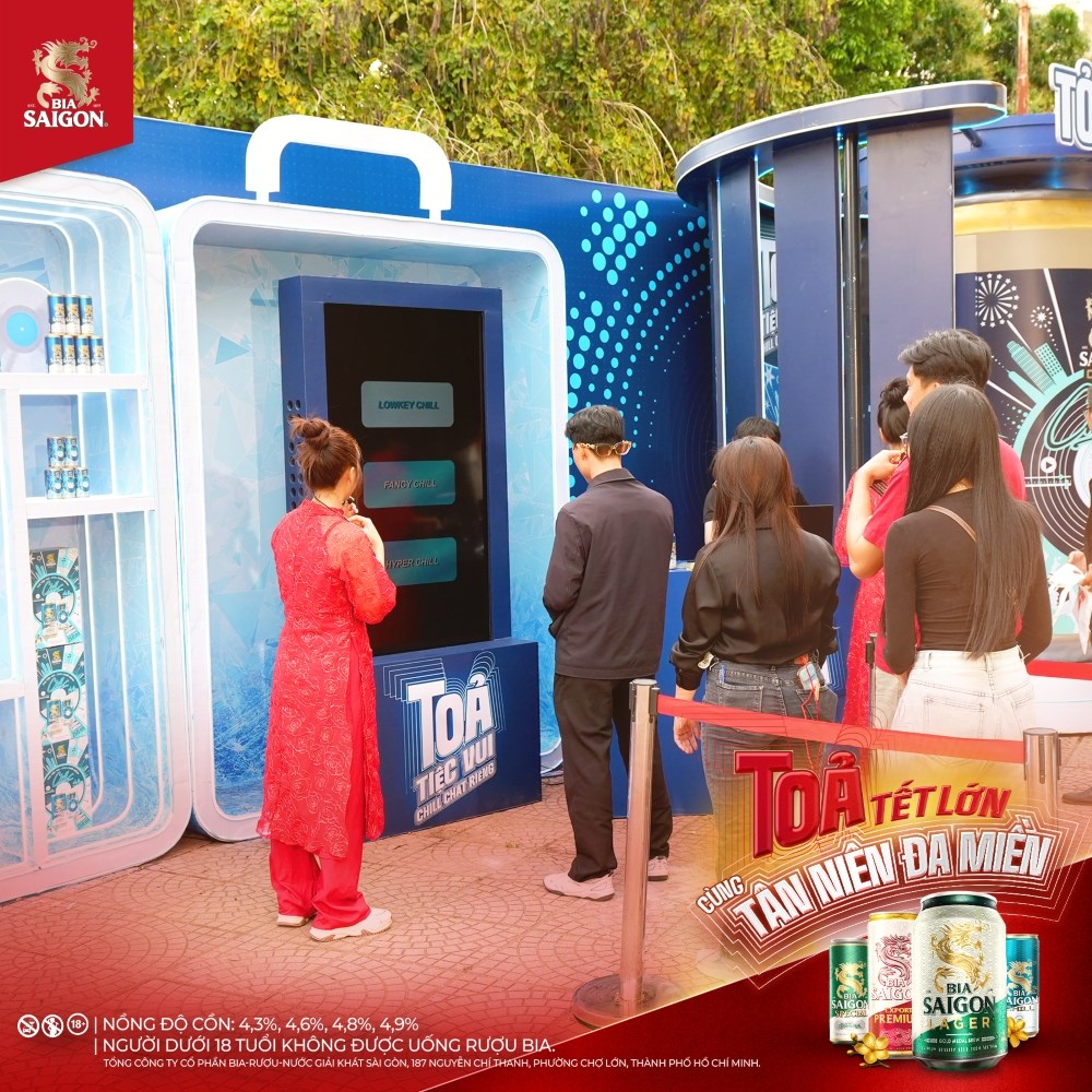 Hồ Quang Hiếu và Chillies mang đến không khi Tân niên hứng khởi tại tiệc Tân niên đa miền siêu khủng của Bia Saigon - ảnh 3