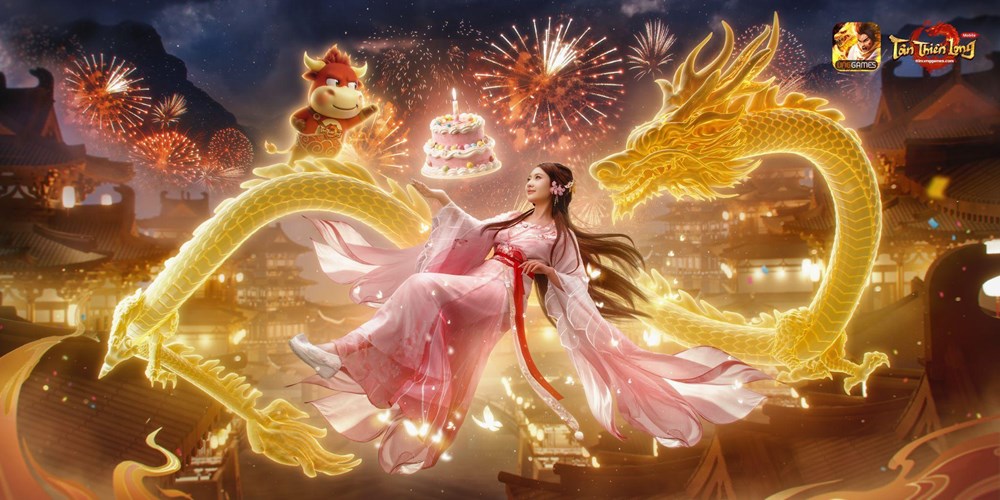 Vương Ngữ Yên bước ra ngoài đời thực qua bộ ảnh mừng sinh nhật 7 tuổi Tân Thiên Long Mobile - ảnh 1