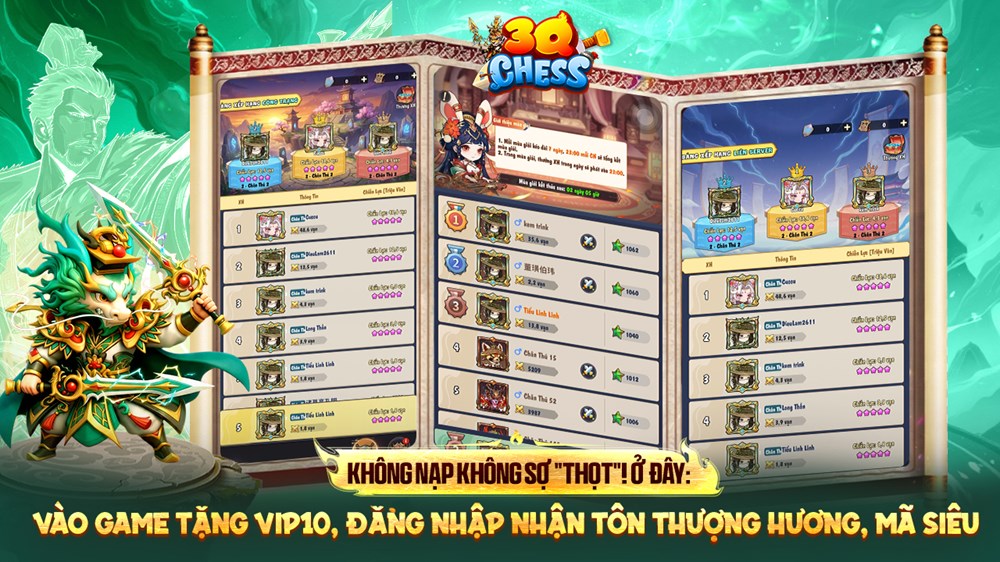 3Q Chess – Kỳ Thủ Tam Quốc: Khi danh tướng “tái sinh” thành thần thú - ảnh 4