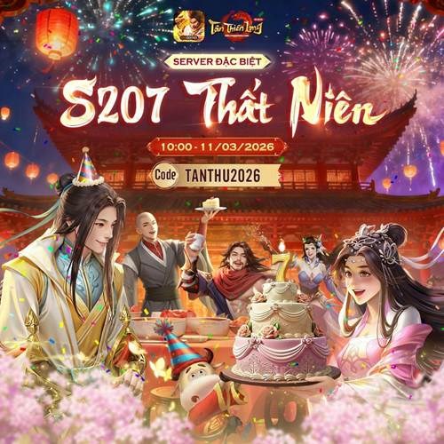 Quà sinh nhật 7 tuổi dành riêng cho các game thủ: Ra mắt máy chủ đặc biệt cùng vòng quay Thất Niên Thiên Long - ảnh 2