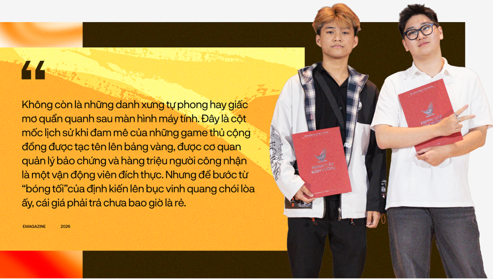 Chơi game thực sự để kiếm tiền: Chuyện nghề của những tuyển thủ mang danh xưng kiện tướng quốc gia - ảnh 1