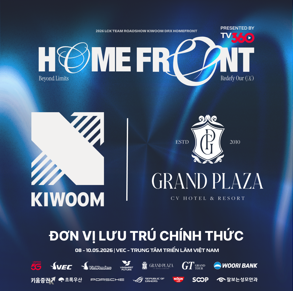 Grand Plaza đồng hành cùng KIWOOM DRX Homefront 2026 - Điểm hẹn đáng mong chờ cho fan esports Việt - ảnh 2