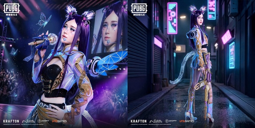 PUBG MOBILE hợp tác streamer Ms Three ra mắt giáp tối thượng “Thần tượng ngân hà” - ảnh 3