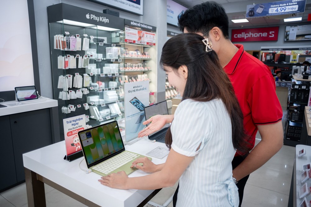 MacBook Neo lên kệ CellphoneS, giá từ 16 triệu dành cho học sinh - sinh viên - ảnh 3