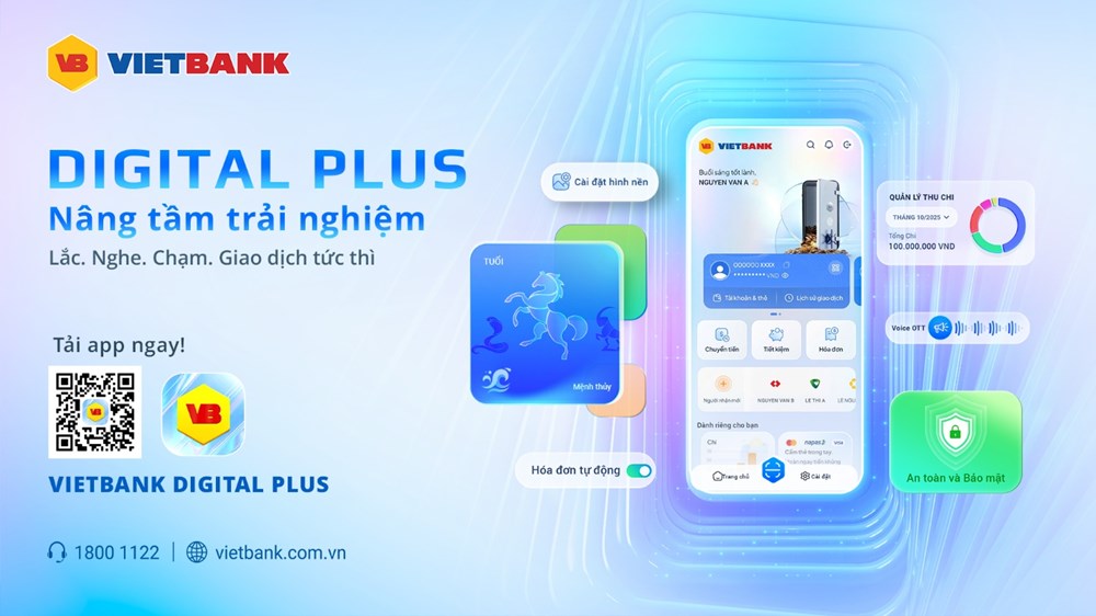 Vietbank Digital Plus – “Trợ lý tài chính số” dành cho người dùng hiện đại - ảnh 1