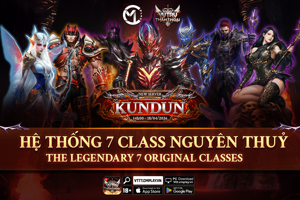 Vũ Trụ Thần Thoại - Tái hiện MMORPG “cày cuốc” nguyên bản - ảnh 1