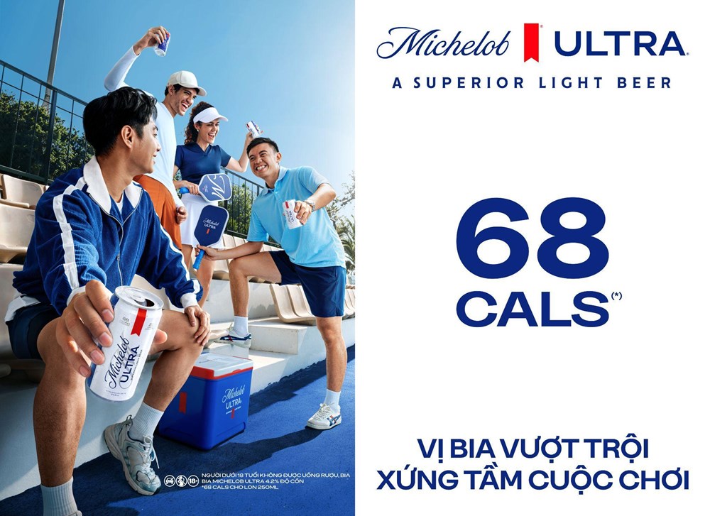 Michelob ULTRA ra mắt tại Việt Nam - lựa chọn gắn liền với lối sống năng động - ảnh 1