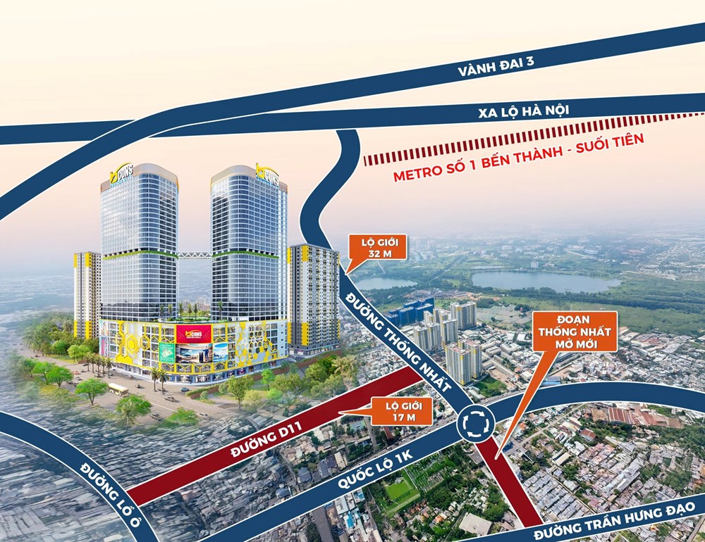 Sở hữu ưu thế tâm điểm kết nối, Bcons Center City rộng cửa đầu tư - ảnh 2