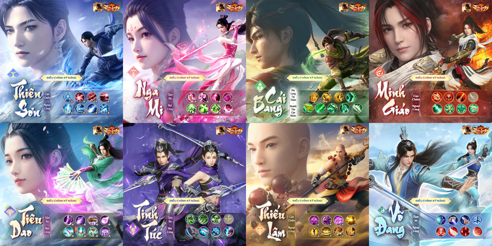 Phái Thiên Long gia nhập Thiên Long Bát Bộ VNG, thiết lập cục diện “cửu phái tranh phong” - ảnh 5