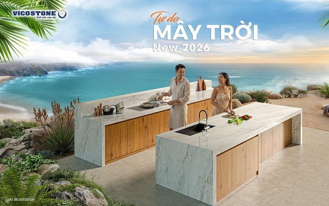 VICOSTONE ra mắt bộ sưu tập 2026: Đánh thức cảm xúc trong mọi không gian - ảnh 1