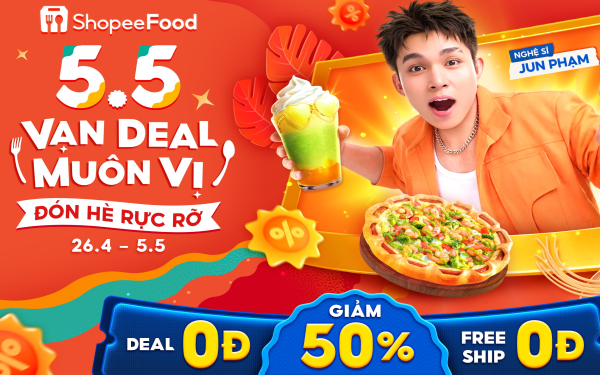 ShopeeFood 5.5 vạn deal muôn vị đổ bộ, đón hè no nê quên lối về - ảnh 1