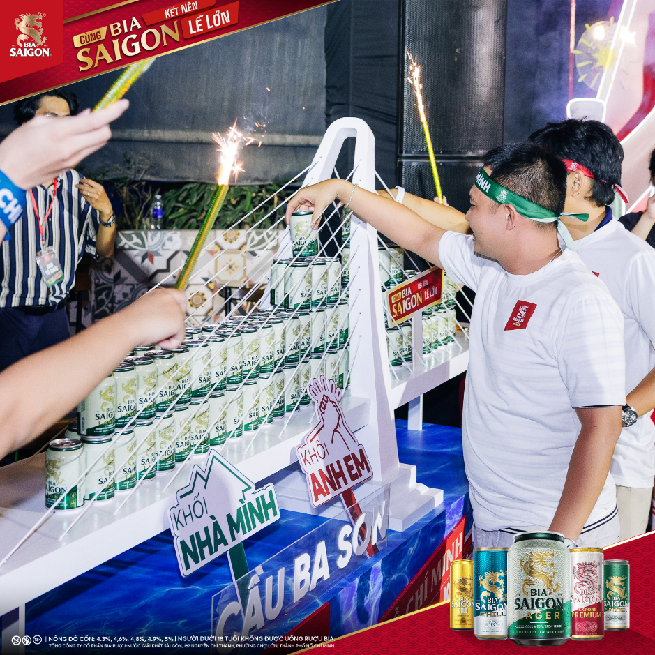 Bia Saigon khuấy động TP.HCM, Cần Thơ với chuỗi sự kiện lớn - ảnh 8