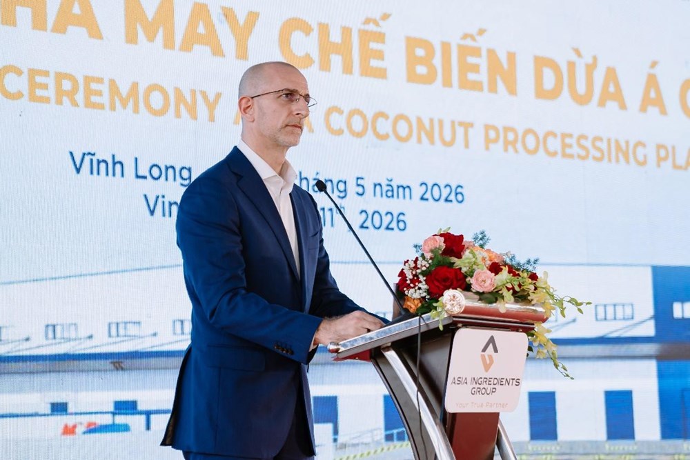 Tập đoàn Nguyên Liệu Á Châu AIG động thổ nhà máy chế biến dừa công nghệ hàng đầu thế giới - ảnh 4