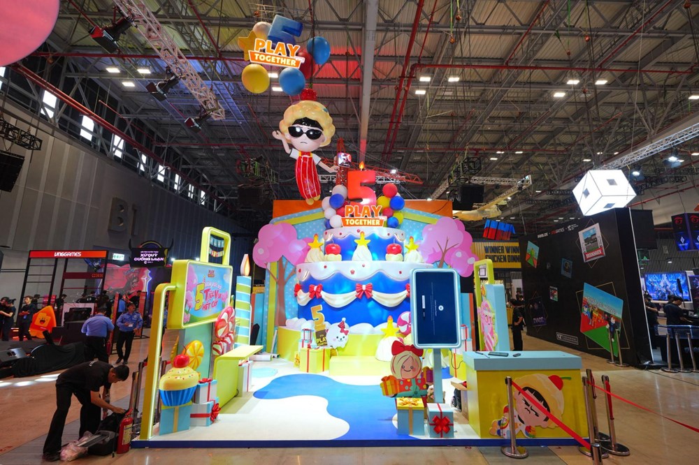 Đổ bộ GameVerse 2026, booth Play Together gây bão vì đông nghẹt - ảnh 2