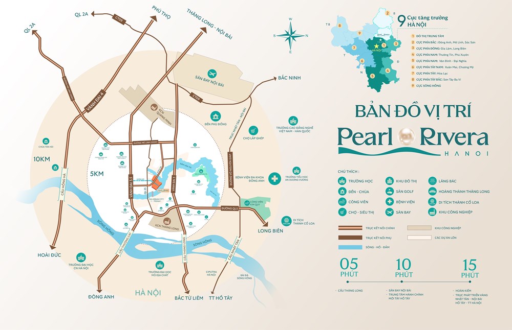 Mê Linh: Cực tăng trưởng Bắc Thủ đô sẵn sàng đón đầu quy hoạch đô thị sông Hồng - ảnh 2