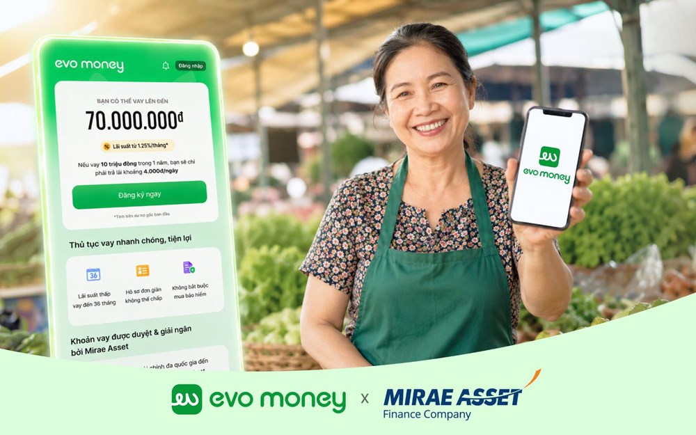 Mirae Asset và Trusting Social hợp tác mở rộng tín dụng số qua EVO Money - ảnh 1