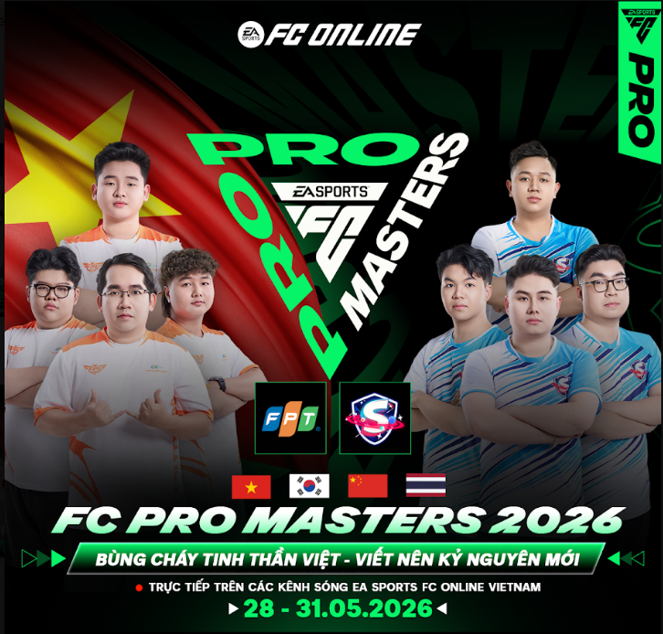Thế hệ mới, khát vọng mới: Việt Nam hướng tới FC Pro Masters 2026 - ảnh 1