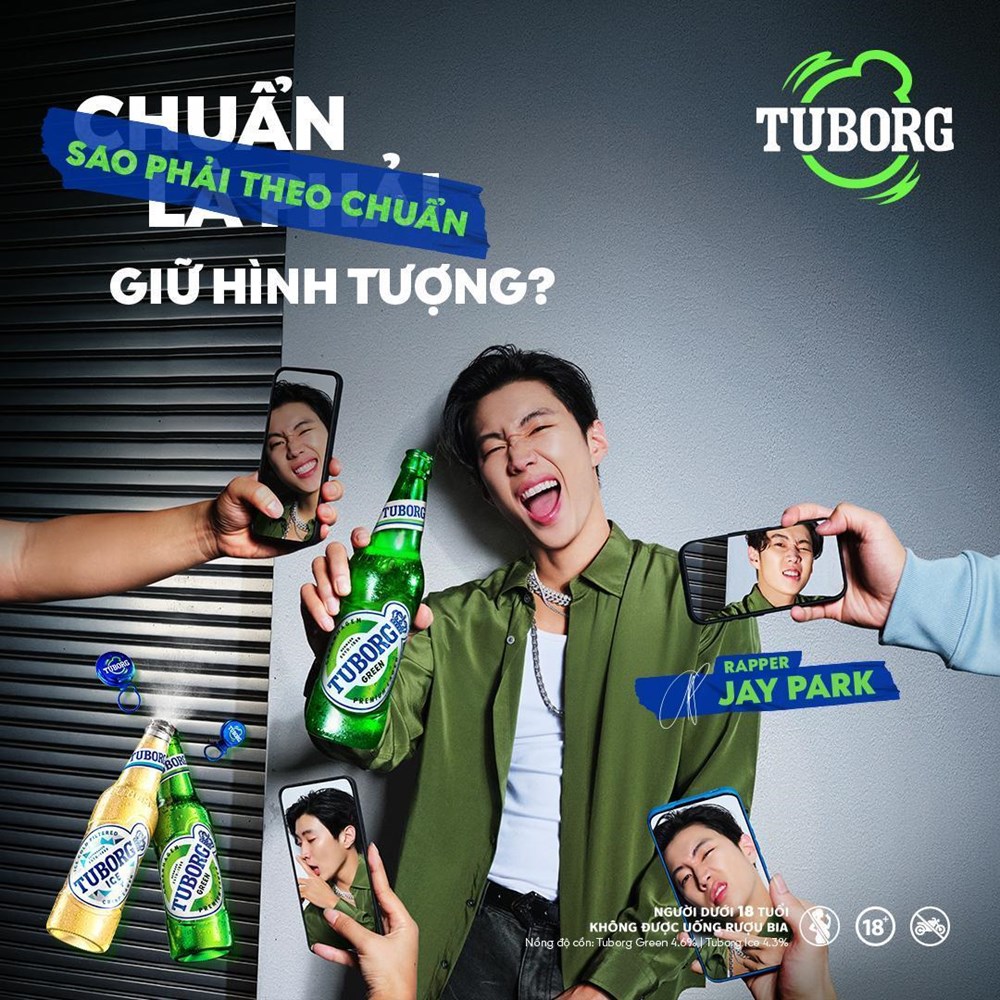 “Sao phải theo chuẩn?”: Chủ đề gây sốt Threads và cú bắt tay Tuborg - Jay Park - ảnh 1