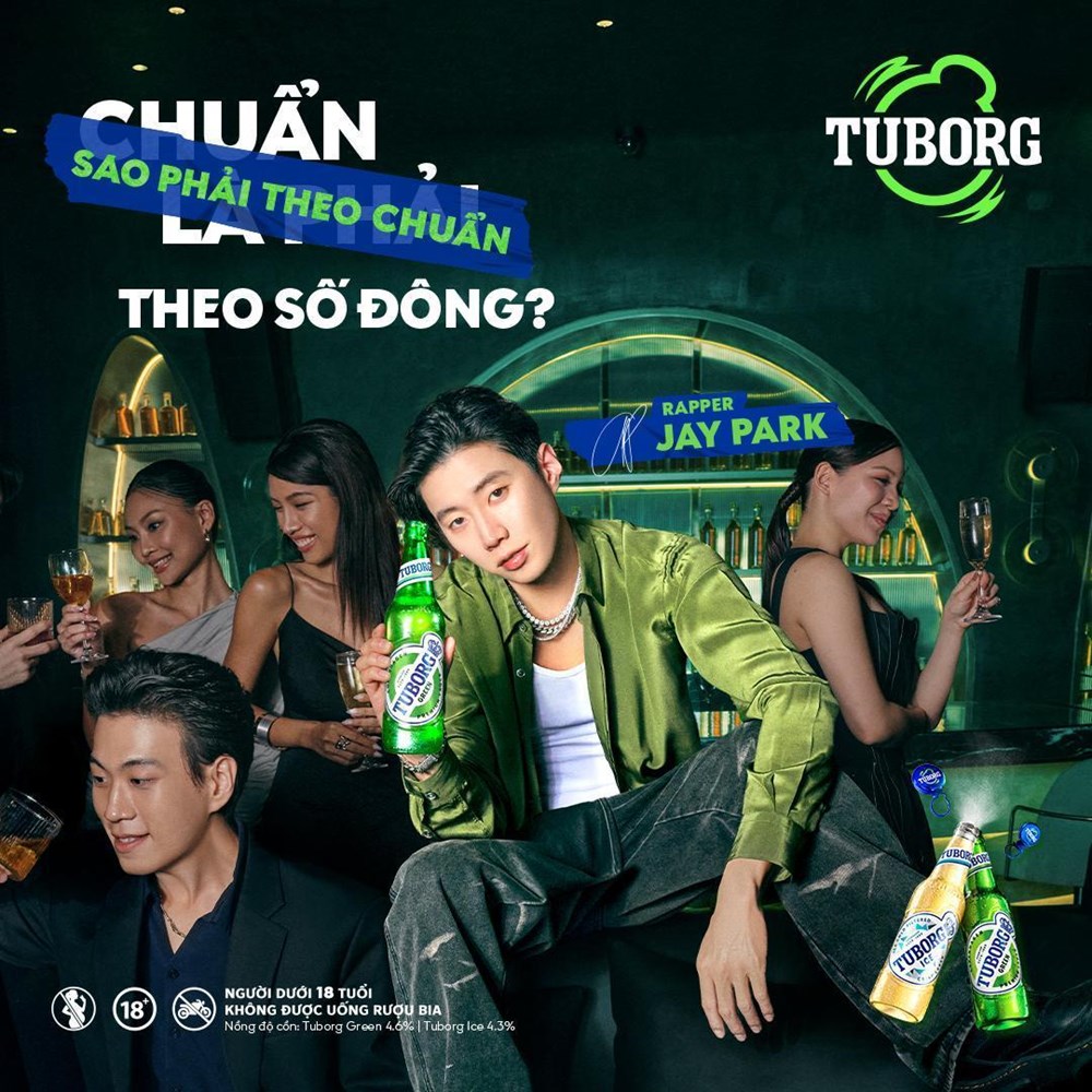 “Sao phải theo chuẩn?”: Chủ đề gây sốt Threads và cú bắt tay Tuborg - Jay Park - ảnh 3