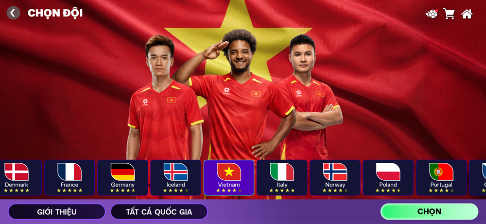 Đội tuyển Việt Nam chính thức góp mặt trong FC Mobile Việt Nam - ảnh 3