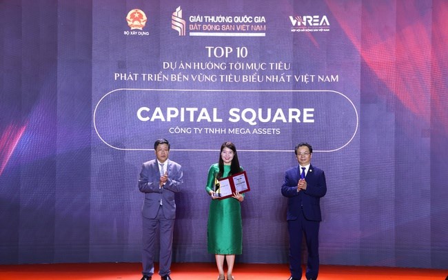 Capital Square được vinh danh Top 10 dự án phát triển bền vững - ảnh 1