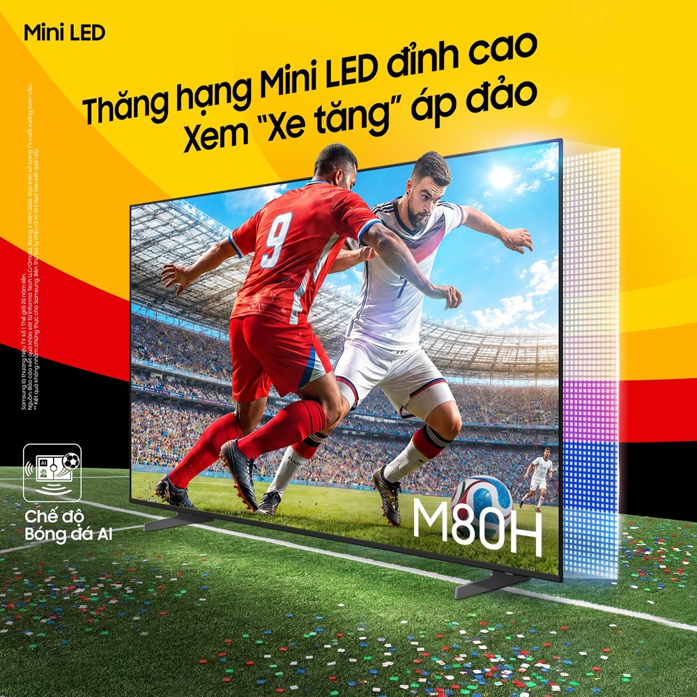 Samsung khiến người hâm mộ World Cup nức lòng với loạt công nghệ AI đỉnh cao trên AI TV - ảnh 1