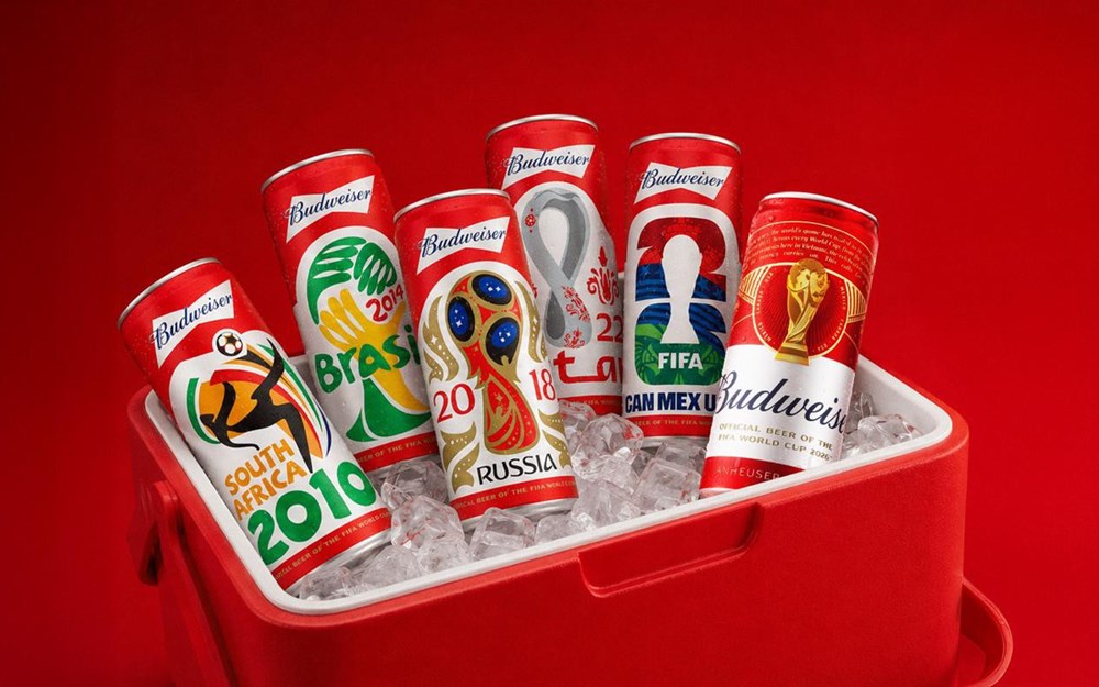 Budweiser ra mắt bộ sưu tập 6 phiên bản đặc biệt FIFA World Cup 2026™ - ảnh 1