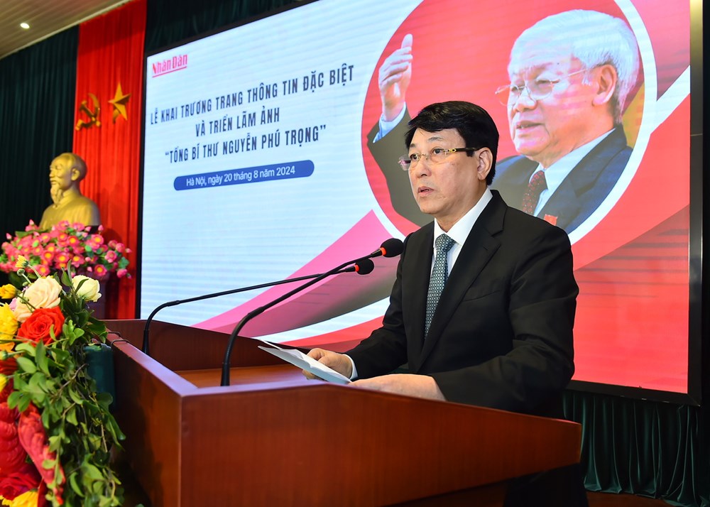 Khai trương Trang thông tin đặc biệt “Tổng Bí thư Nguyễn Phú Trọng - Nhà lãnh đạo có tâm, có tầm của Đảng” - ảnh 2
