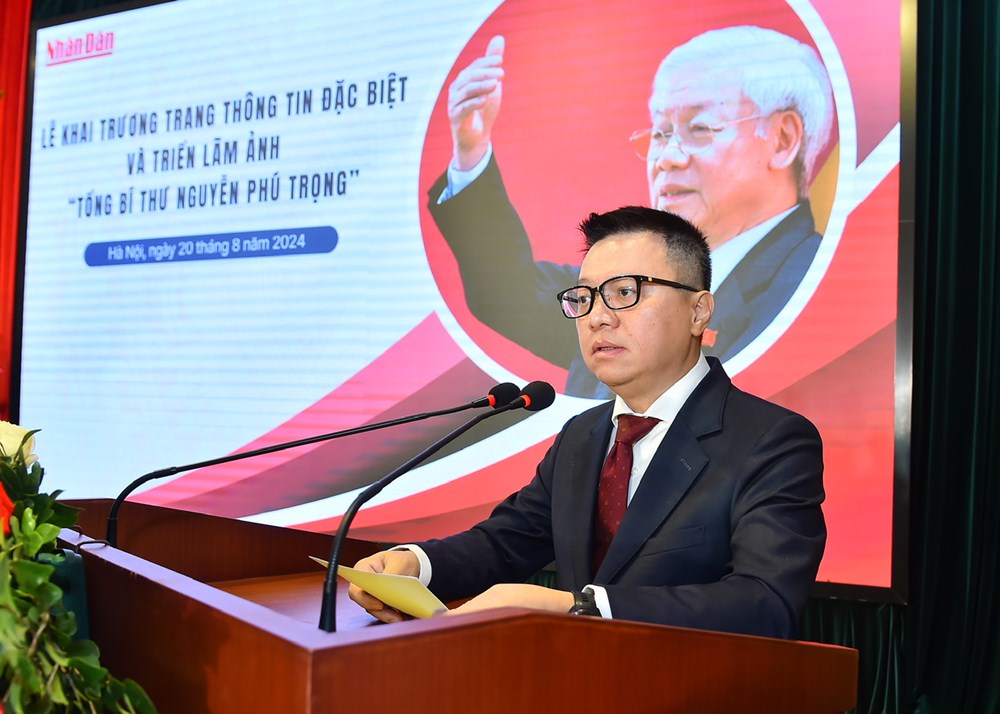 Khai trương Trang thông tin đặc biệt “Tổng Bí thư Nguyễn Phú Trọng - Nhà lãnh đạo có tâm, có tầm của Đảng” - ảnh 3