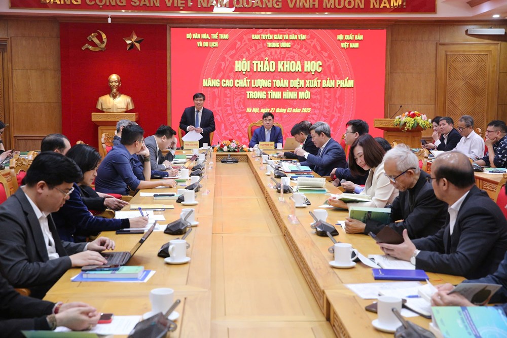 Giải pháp nâng cao chất lượng xuất bản phẩm trong tình hình mới - ảnh 2