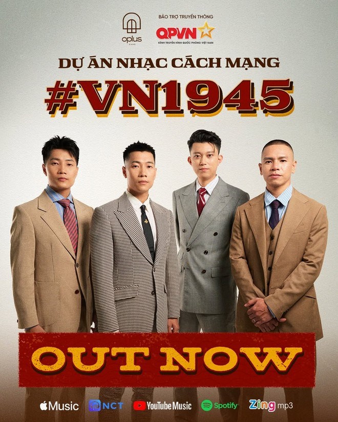 OPlus ra mắt dự án làm mới dòng nhạc cách mạng #VN1945 - ảnh 1