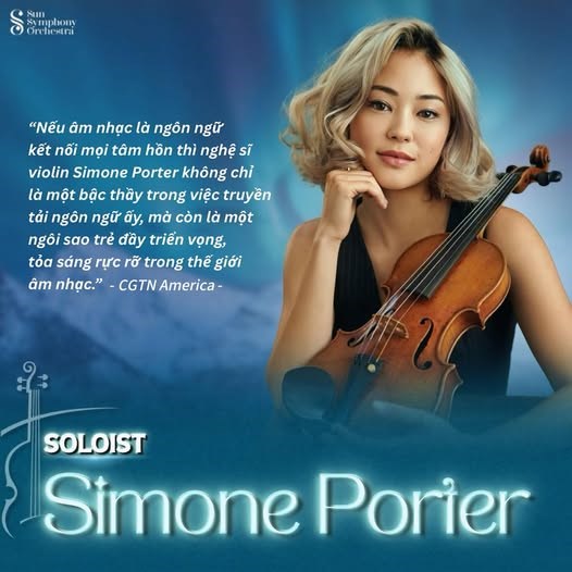 “Thần đồng violin” Simone Porter sẽ trình diễn tại Việt Nam - ảnh 2