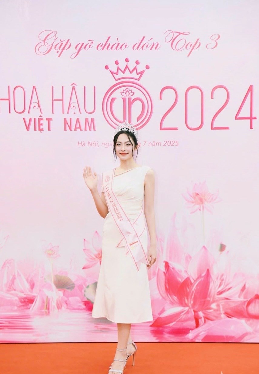 Top 3 “Hoa hậu Việt Nam 2024” và hành trình lan tỏa giá trị nhan sắc và trí tuệ Việt - ảnh 6