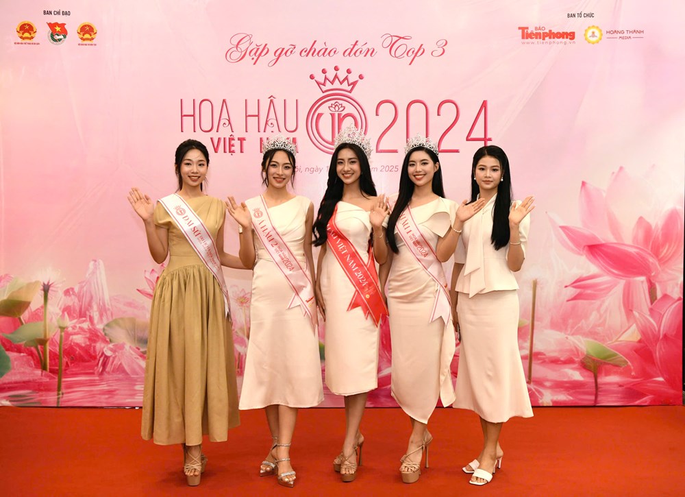 Top 3 “Hoa hậu Việt Nam 2024” và hành trình lan tỏa giá trị nhan sắc và trí tuệ Việt - ảnh 4