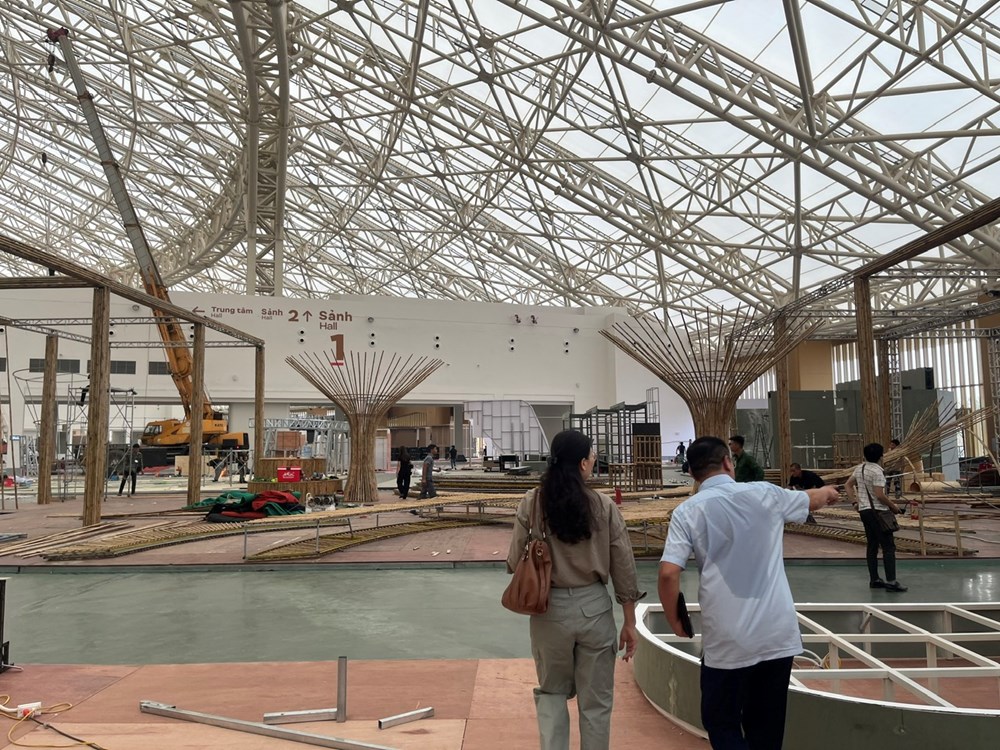 Tăng tốc triển khai, bảo đảm về nội dung và thẩm mỹ Triển lãm Thành tựu đất nước - ảnh 4