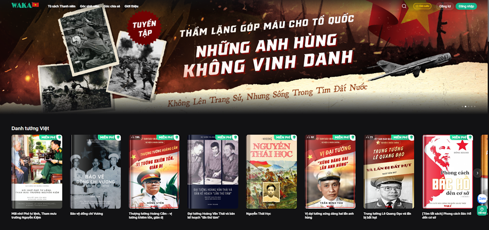 Tủ sách miễn phí đưa sử Việt đến gần hơn với giới trẻ - ảnh 1