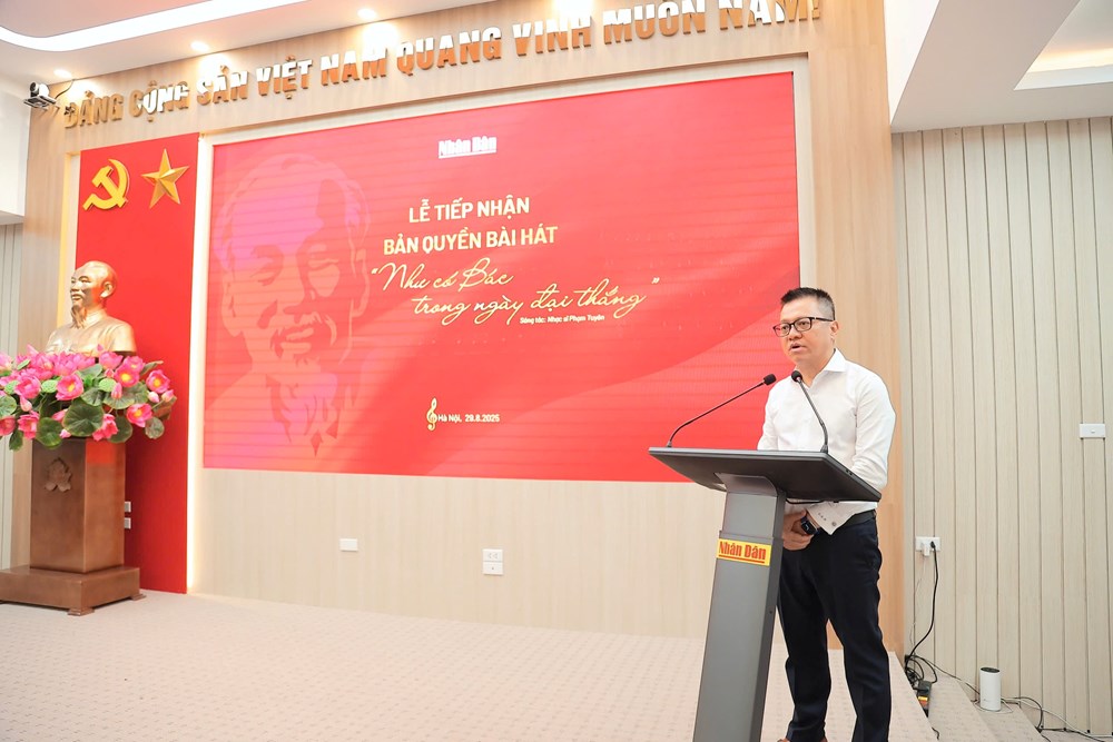 Như có Bác trong ngày đại thắng: Khi giai điệu lịch sử tìm được “ngôi nhà” mới tại Báo Nhân Dân - ảnh 2