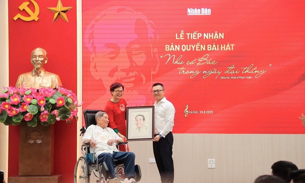 Như có Bác trong ngày đại thắng: Khi giai điệu lịch sử tìm được “ngôi nhà” mới tại Báo Nhân Dân - ảnh 3
