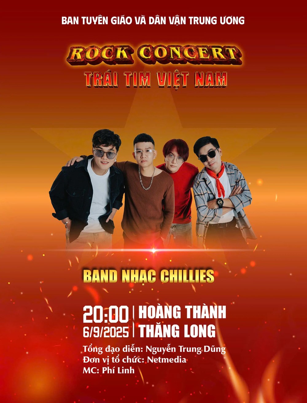 Bức Tường, Ngũ Cung, Chillies hội tụ trong “Rock Concert – Trái tim Việt Nam” - ảnh 5