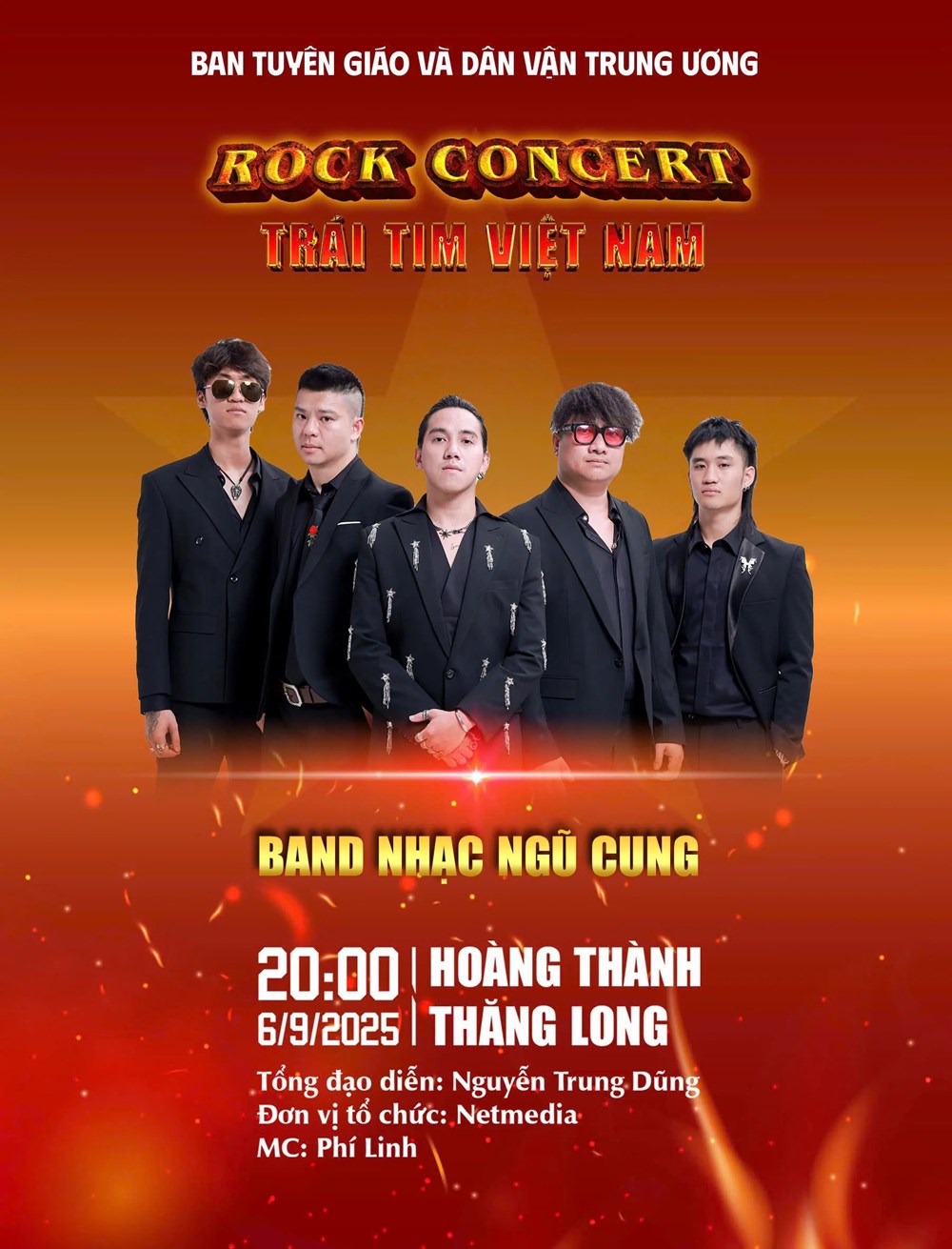 Bức Tường, Ngũ Cung, Chillies hội tụ trong “Rock Concert – Trái tim Việt Nam” - ảnh 3