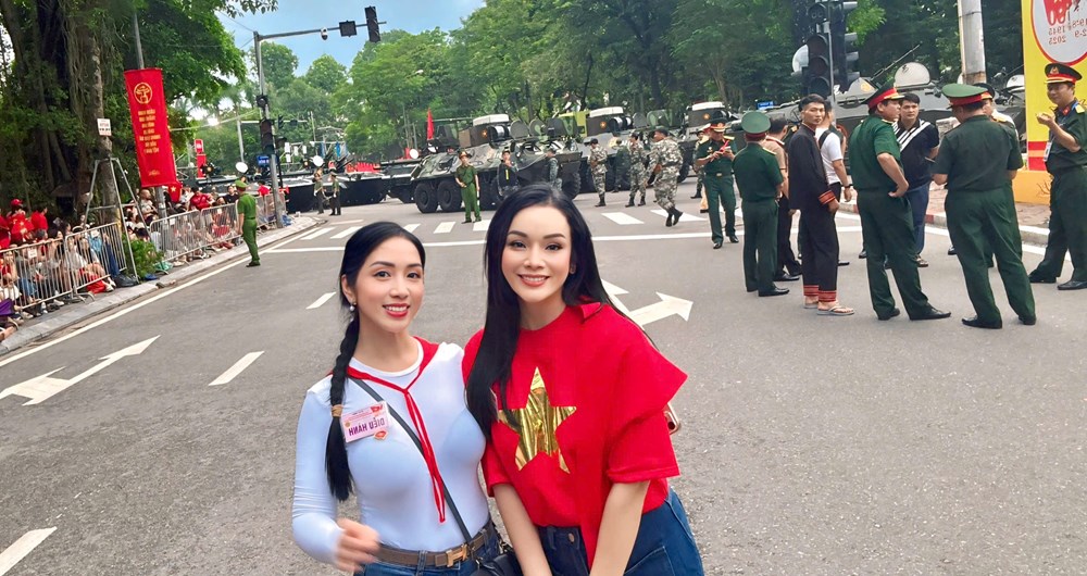 NSƯT Tân Nhàn tự hào khi tham gia tiết mục đặc biệt tại Lễ Kỷ niệm, diễu binh, diễu hành 80 năm Quốc khánh 2.9 - ảnh 4