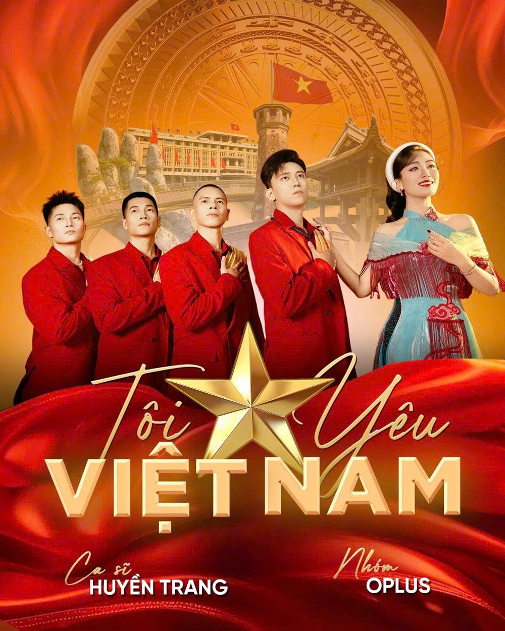 Sao Mai Huyền Trang hợp tác cùng nhóm Oplus trong ca khúc “Tôi yêu Việt Nam” - ảnh 1