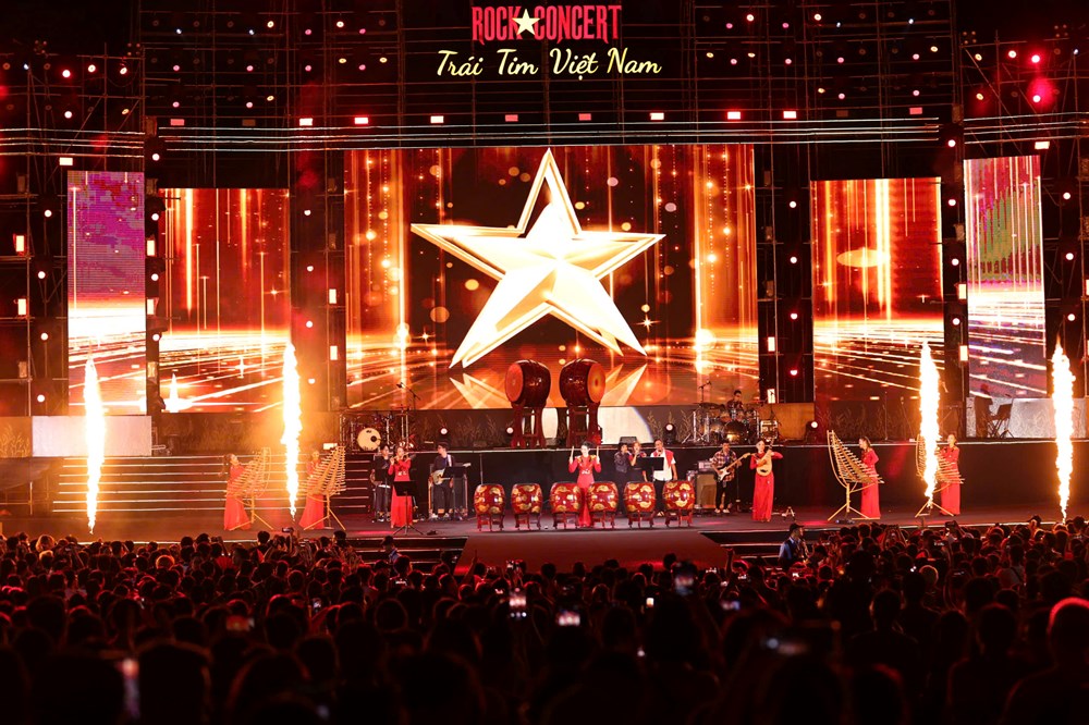 Hoàng thành Thăng Long bùng nổ với “Rock Concert – Trái tim Việt Nam” - ảnh 1