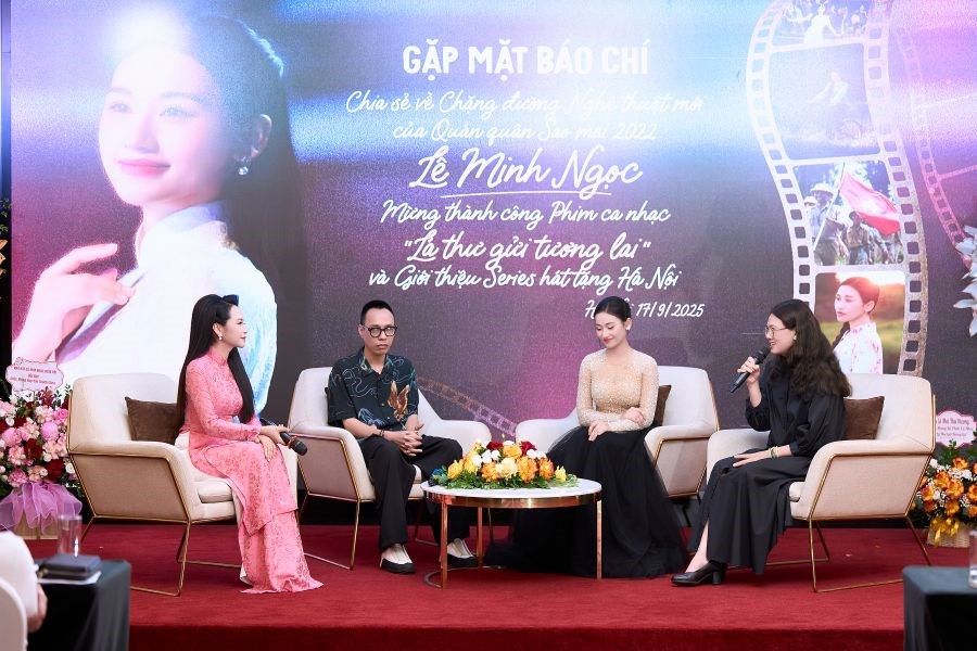 Hành trình tri ân quá khứ và khẳng định hiện tại của Lê Minh Ngọc trong “Lá thư gửi tương lai” - ảnh 2