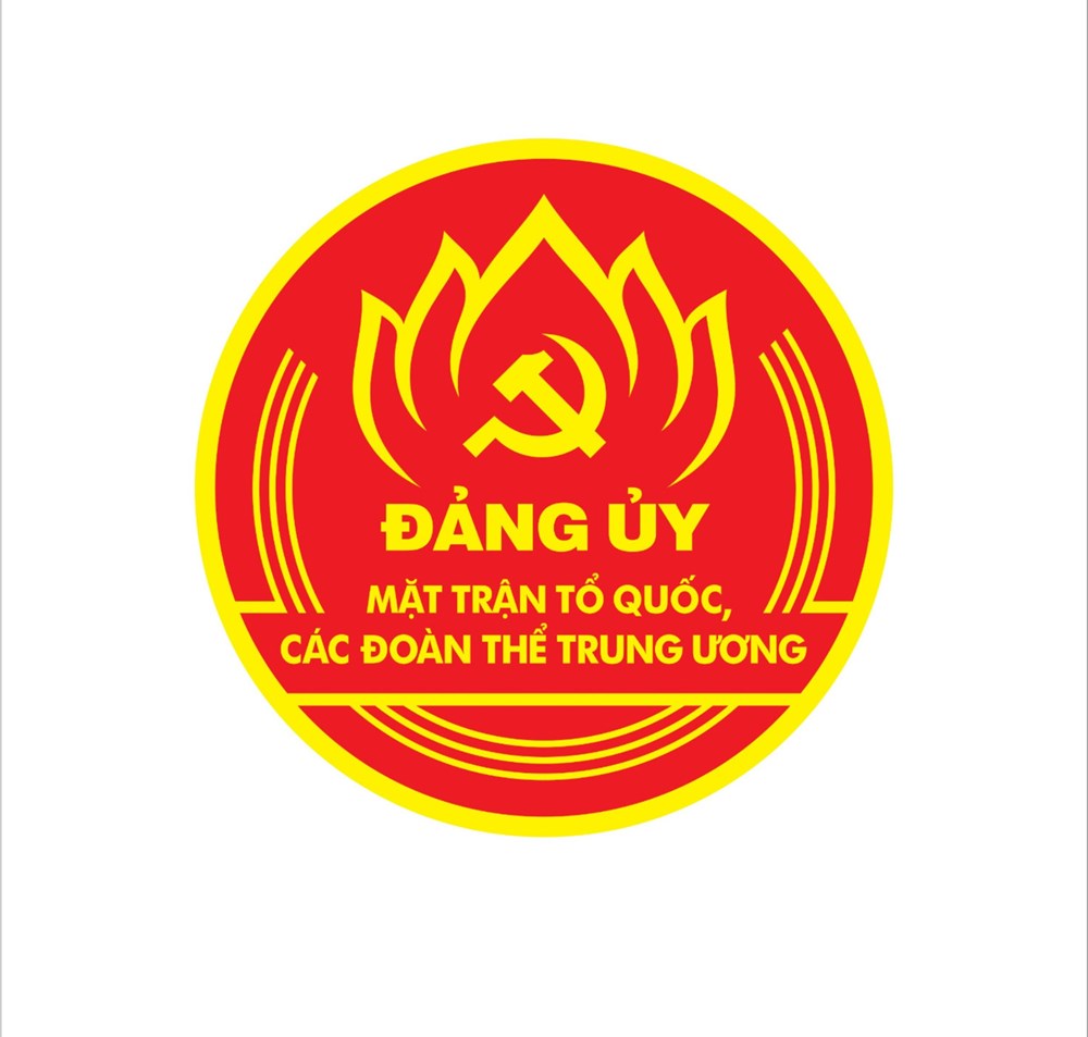 Trao giải thưởng Cuộc thi sáng tác Logo Đại hội Đảng bộ MTTQ, các đoàn thể Trung ương  - ảnh 1