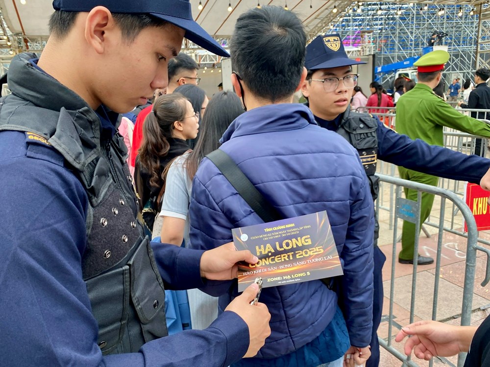 Công tác an ninh nghiêm ngặt, concert “Hạ Long 2025” đã sẵn sàng - ảnh 2