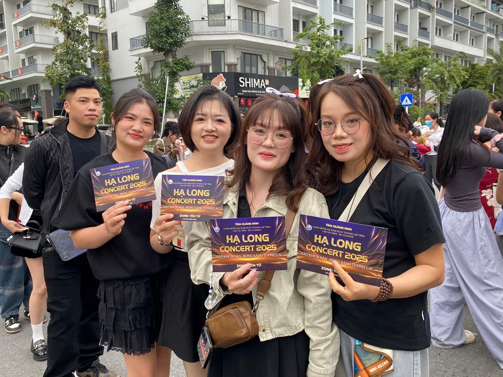 Khán giả đổ về Hạ Long để được sống trọn cảm xúc với concert “Hạ Long 2025“ - ảnh 3