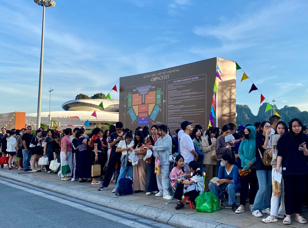Không khí đang “nóng” lên từng phút trước giờ diễn ra concert “Quảng Ninh – Đất mỏ anh hùng” - ảnh 2